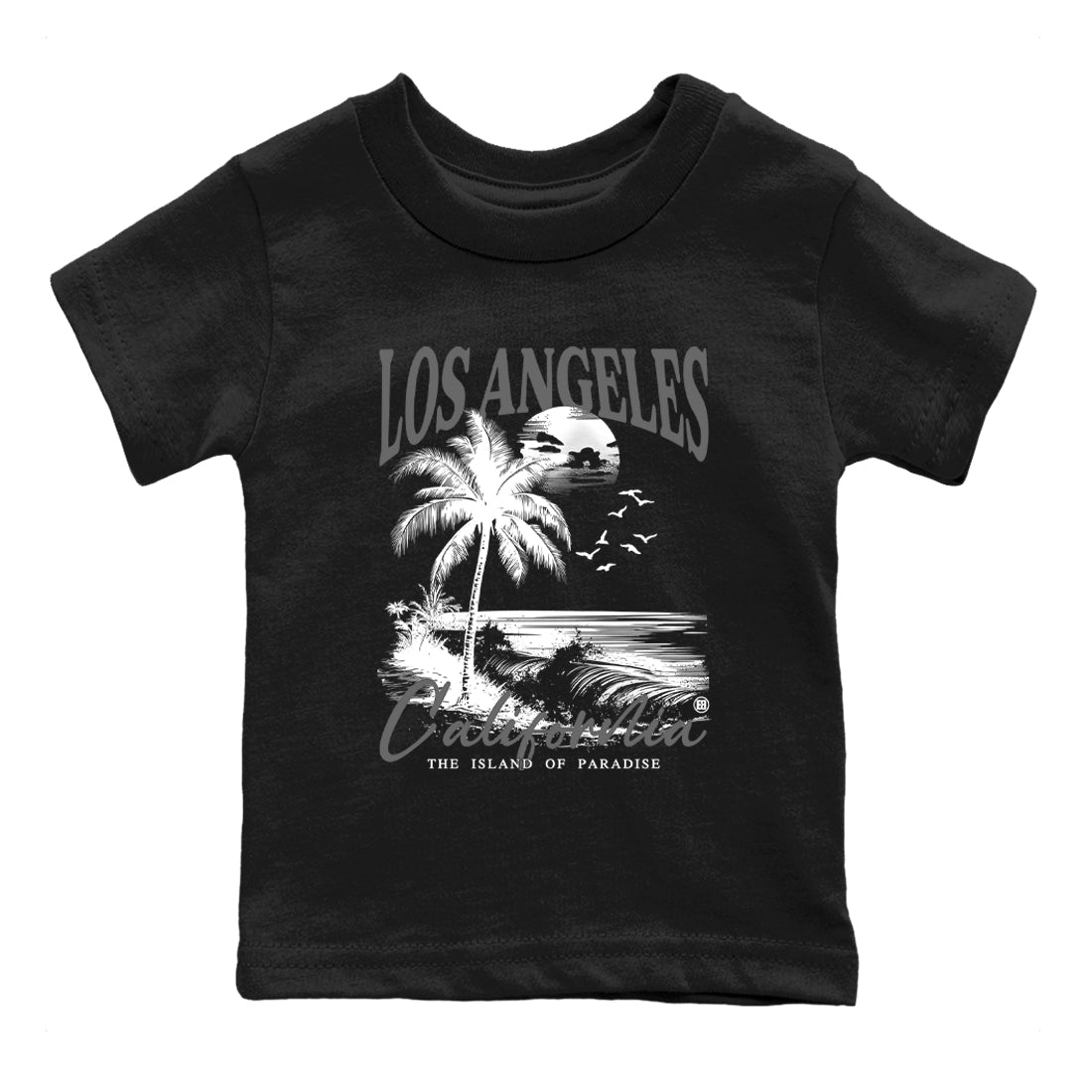 9s Cool Grey shirts to match jordans Los Angeles California best t shirts to wear with jordans AJ 9 Retro Cool Grey match shoes to clothes SNRT Sneaker Tees Youth Baby Black 2 tee