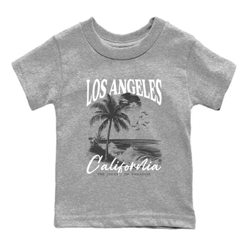 9s Cool Grey shirts to match jordans Los Angeles California best t shirts to wear with jordans AJ 9 Retro Cool Grey match shoes to clothes SNRT Sneaker Tees Youth Baby Heather Grey 2 tee
