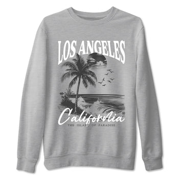 9s Cool Grey shirts to match jordans Los Angeles California best t shirts to wear with jordans AJ 9 Retro Cool Grey match shoes to clothes SNRT Sneaker Tees unisex cotton Heather Grey 2 shirts
