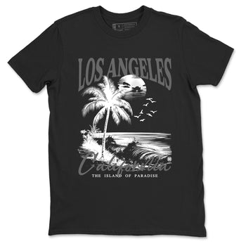 9s Cool Grey shirts to match jordans Los Angeles California best t shirts to wear with jordans AJ 9 Retro Cool Grey match shoes to clothes SNRT Sneaker Tees unisex cotton Black 2 shirts