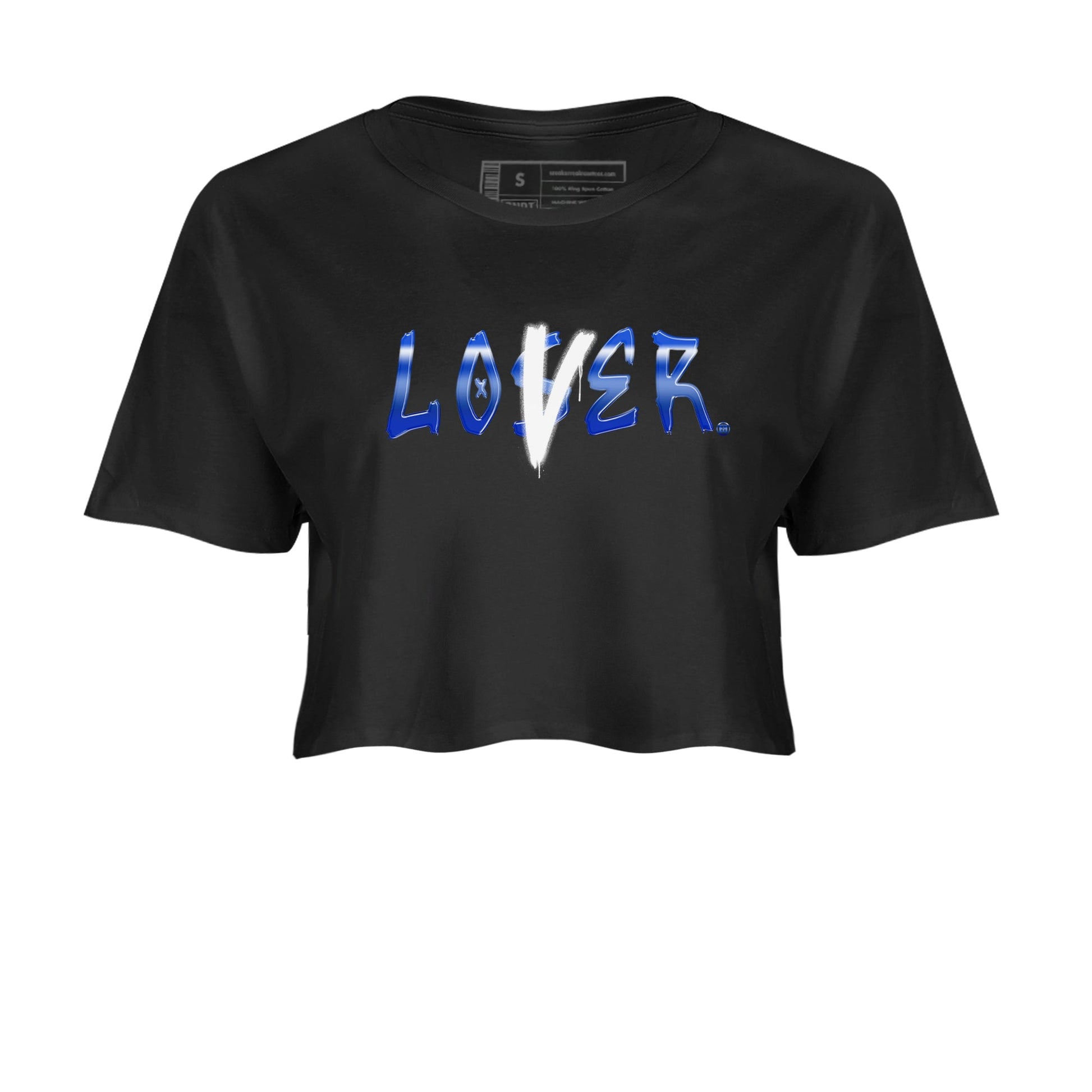 Air Foamposite One Royal shirts to match jordans Loser Lover sneaker match tees Air Foamposite One Royal SNRT Sneaker Release Tees unisex cotton Black 2 Crop Shirts