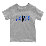 Air Foamposite One Royal shirts to match jordans Loser Lover sneaker match tees Air Foamposite One Royal SNRT Sneaker Release Tees Youth Baby Heather Grey 2 crew neck shirts