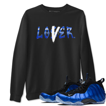 Air Foamposite One Royal shirts to match jordans Loser Lover sneaker match tees Air Foamposite One Royal SNRT Sneaker Release Tees unisex cotton Black 1 crew neck shirts