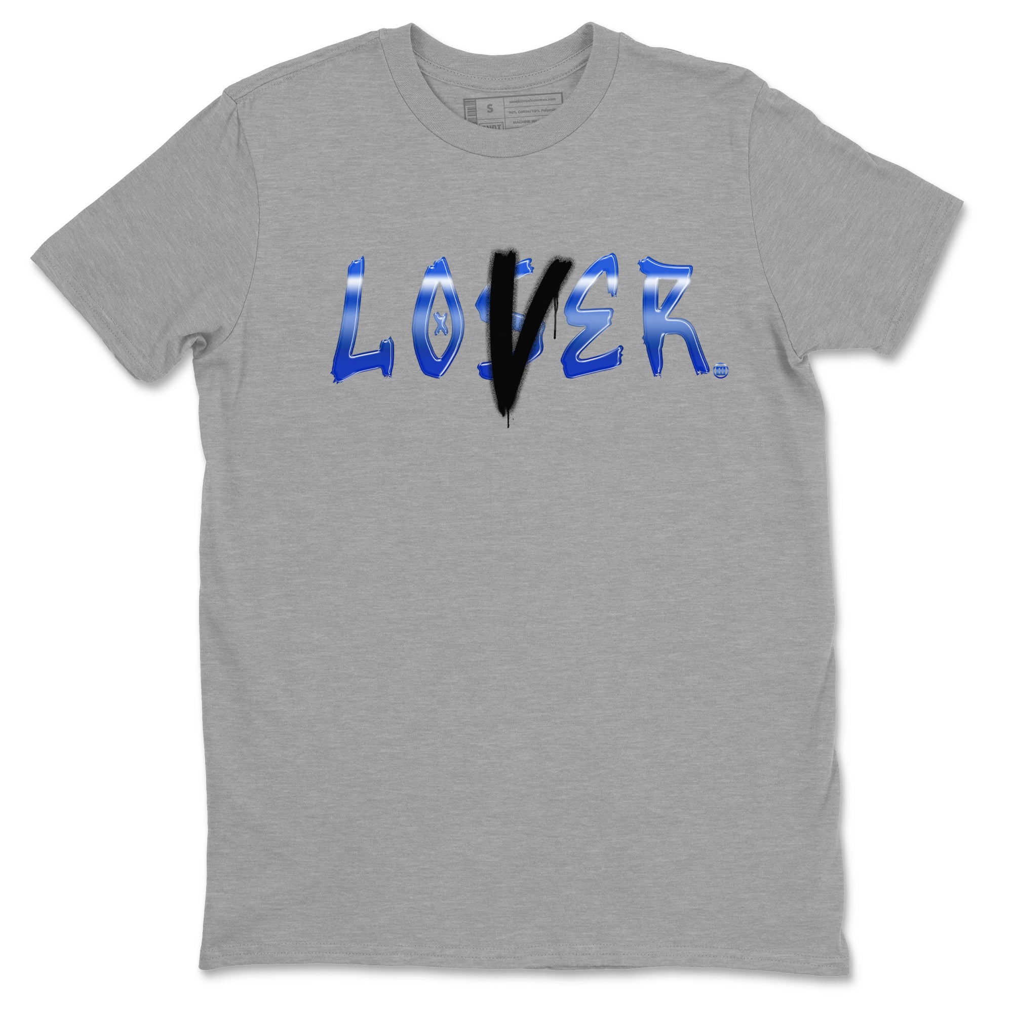 Air Foamposite One Royal shirts to match jordans Loser Lover sneaker match tees Air Foamposite One Royal SNRT Sneaker Release Tees unisex cotton Heather Grey 2 crew neck shirts