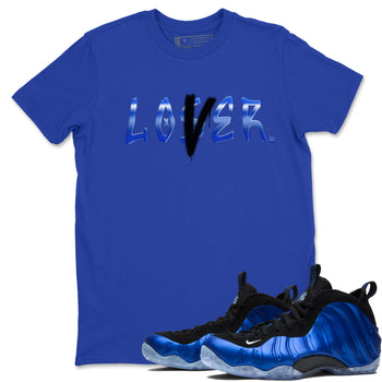 Air Foamposite One Royal shirts to match jordans Loser Lover sneaker match tees Air Foamposite One Royal SNRT Sneaker Release Tees unisex cotton Royal Blue 1 crew neck shirts