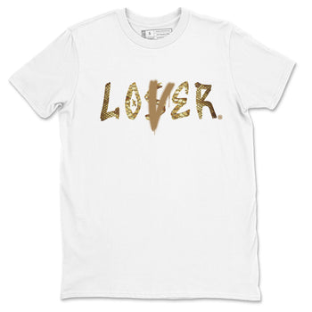 Air Force 1 Ivory Snake shirt to match jordans Loser Lover sneaker tees Air Force 1 Ivory Snake SNRT Sneaker Release Tees unisex cotton White 2 crew neck shirt