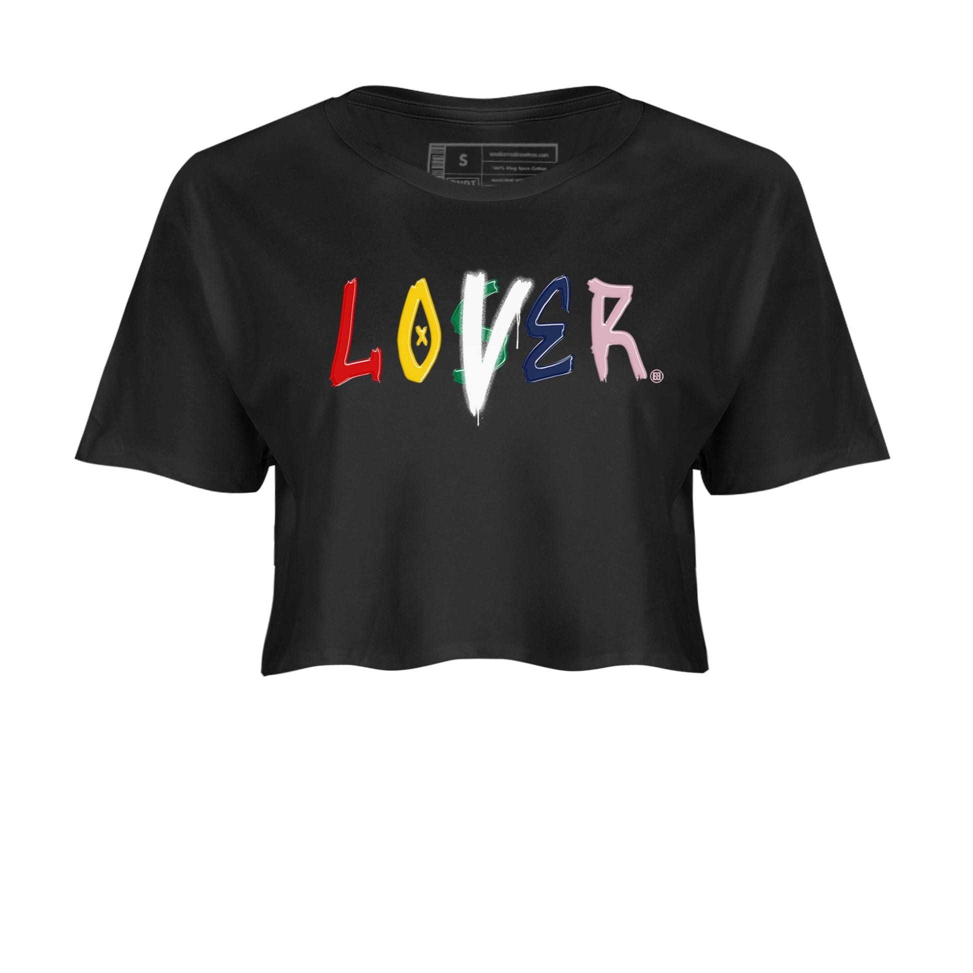 AF 3 Nigo shirtsto match jordans Loser Lover sneaker match tees Air Force 3 Low x Nigo Blue Void and Tour Yellow match shoes to clothes SNRT Sneaker Tees unisex cotton Black 2 crop tee