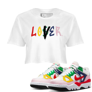 AF 3 Nigo shirtsto match jordans Loser Lover sneaker match tees Air Force 3 Low x Nigo Blue Void and Tour Yellow match shoes to clothes SNRT Sneaker Tees unisex cotton White 1 crop tee