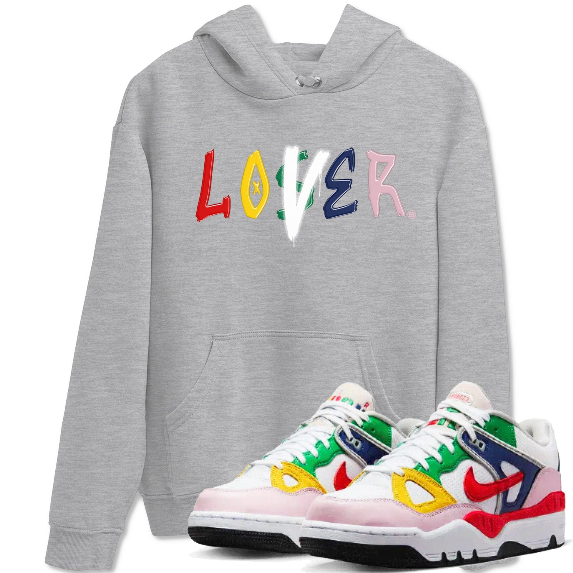 AF 3 Nigo shirtsto match jordans Loser Lover sneaker match tees Air Force 3 Low x Nigo Blue Void and Tour Yellow match shoes to clothes SNRT Sneaker Tees unisex cotton Heather Grey 1 shirts