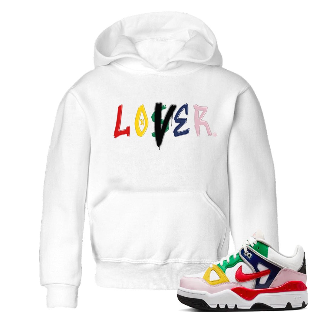 AF 3 Nigo shirtsto match jordans Loser Lover sneaker match tees Air Force 3 Low x Nigo Blue Void and Tour Yellow match shoes to clothes SNRT Sneaker Tees Youth Baby White 1 tee