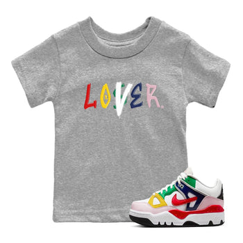 AF 3 Nigo shirtsto match jordans Loser Lover sneaker match tees Air Force 3 Low x Nigo Blue Void and Tour Yellow match shoes to clothes SNRT Sneaker Tees Youth Baby Heather Grey 1 tee