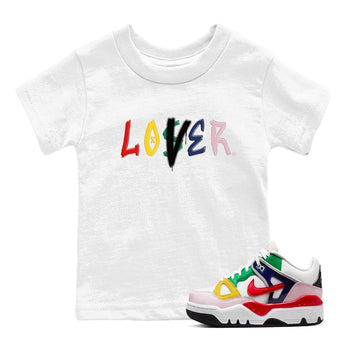 AF 3 Nigo shirtsto match jordans Loser Lover sneaker match tees Air Force 3 Low x Nigo Blue Void and Tour Yellow match shoes to clothes SNRT Sneaker Tees Youth Baby White 1 tee