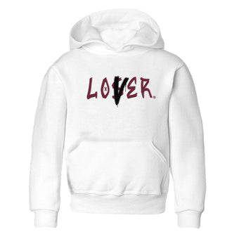 1s Metallic Burgundy shirts to match jordans Loser Lover sneaker match tees Jordan 1 Retro High '85 OG Metallic Burgundy SNRT Sneaker Tees streetwear brand Baby and Youth White 2 cotton tee
