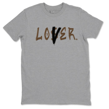 1s Mocha shirts to match jordans Loser Lover sneaker match tees Air Jordan 1 Low Mocha SNRT Sneaker Release Tees unisex cotton Heather Grey 2 crew neck shirts