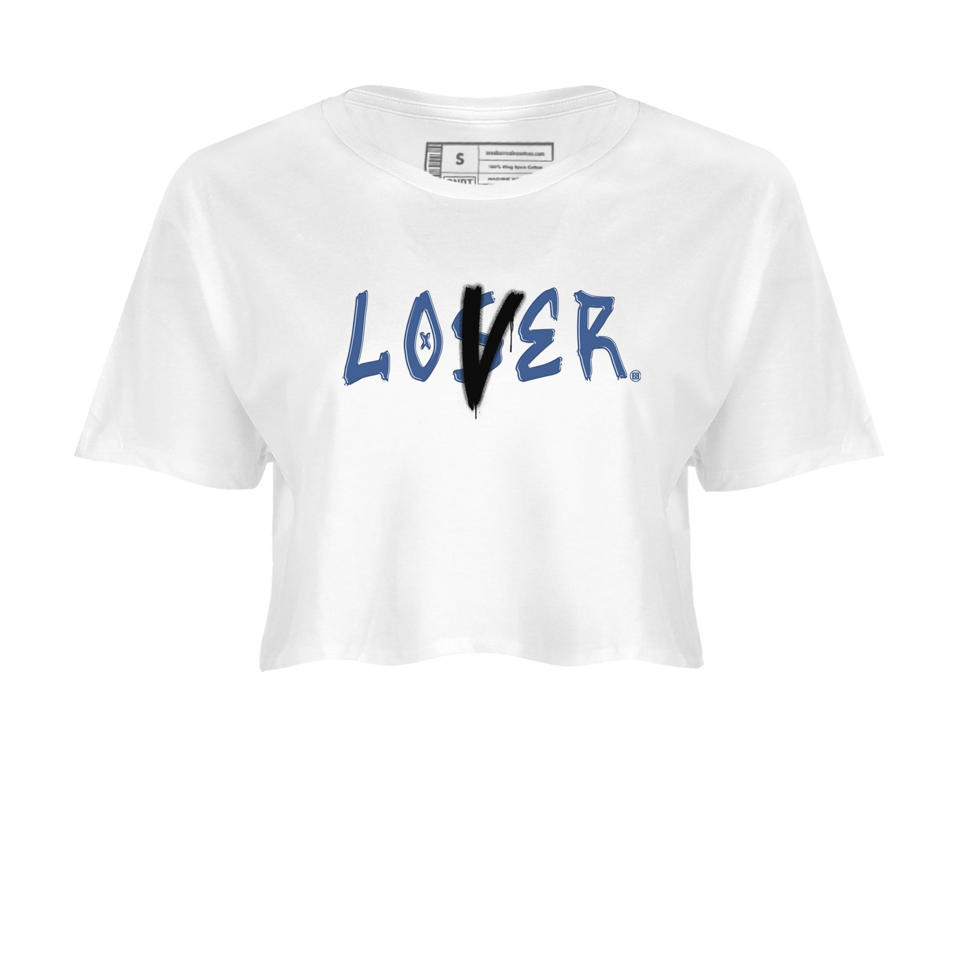 Air Jordan 11 Low Diffused Blue shirts to match jordans Loser Lover sneaker match tees 11s Diffused Blue SNRT Sneaker Release Tees unisex cotton White 2 Crop Shirts