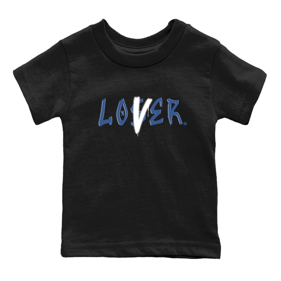 Air Jordan 11 Low Diffused Blue shirts to match jordans Loser Lover sneaker match tees 11s Diffused Blue SNRT Sneaker Release Tees Youth Baby Black 2 crew neck shirts