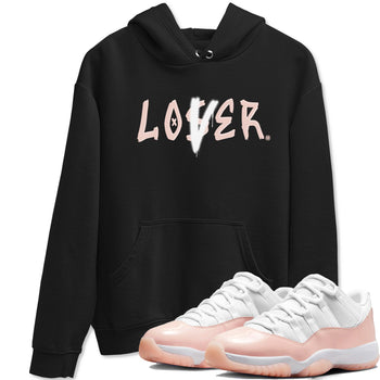 Air Jordan 11 Low Legend Pink shirts to match jordans Loser Lover sneaker match tees 11s Legend Pink SNRT Sneaker Tees streetwear brand Black 1 unisex cotton tee