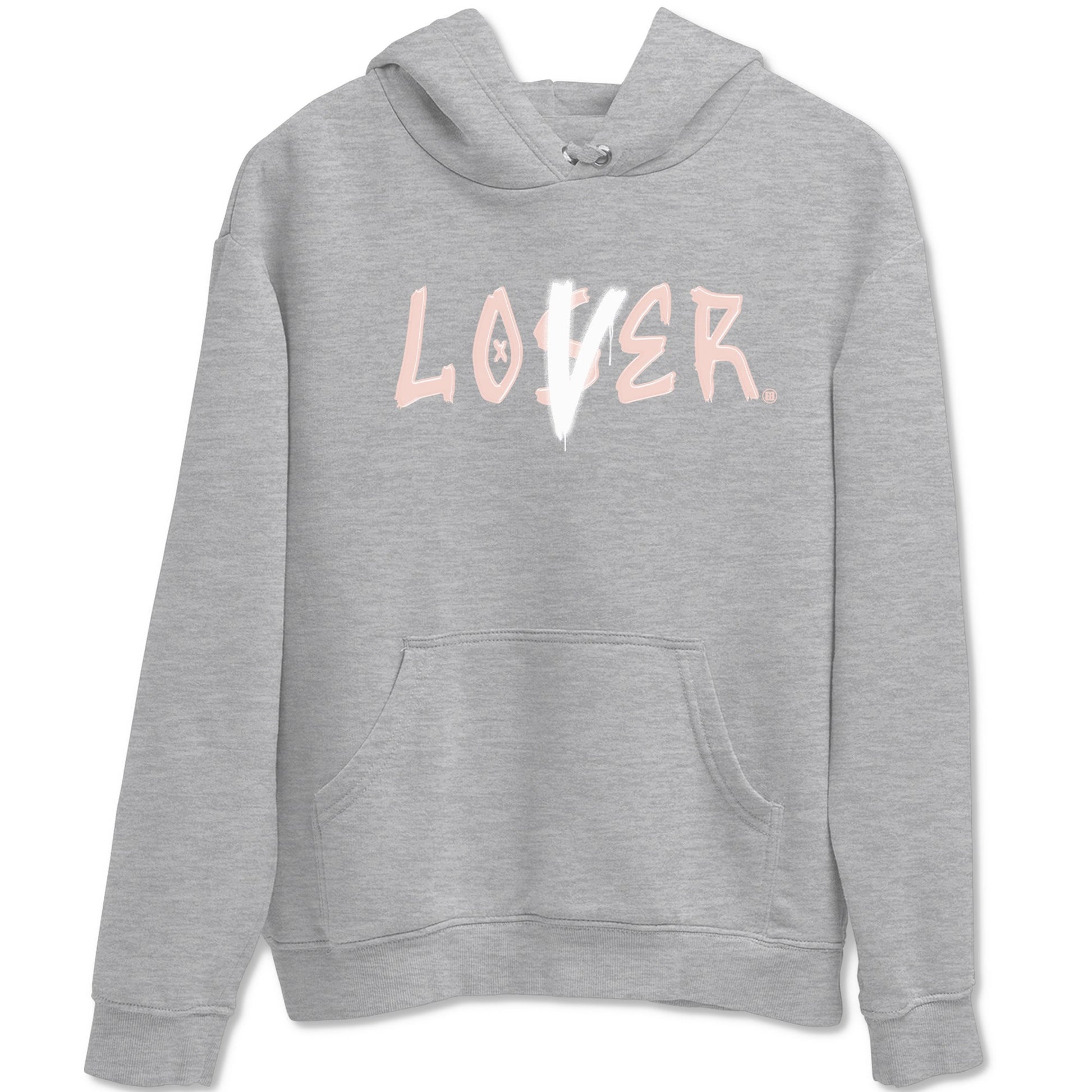 Air Jordan 11 Low Legend Pink shirts to match jordans Loser Lover sneaker match tees 11s Legend Pink SNRT Sneaker Tees streetwear brand Heather Grey 2 unisex cotton tee