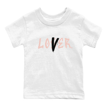 Air Jordan 11 Low Legend Pink shirts to match jordans Loser Lover sneaker match tees 11s Legend Pink SNRT Sneaker Tees streetwear brand Baby and Youth White 2 cotton tee
