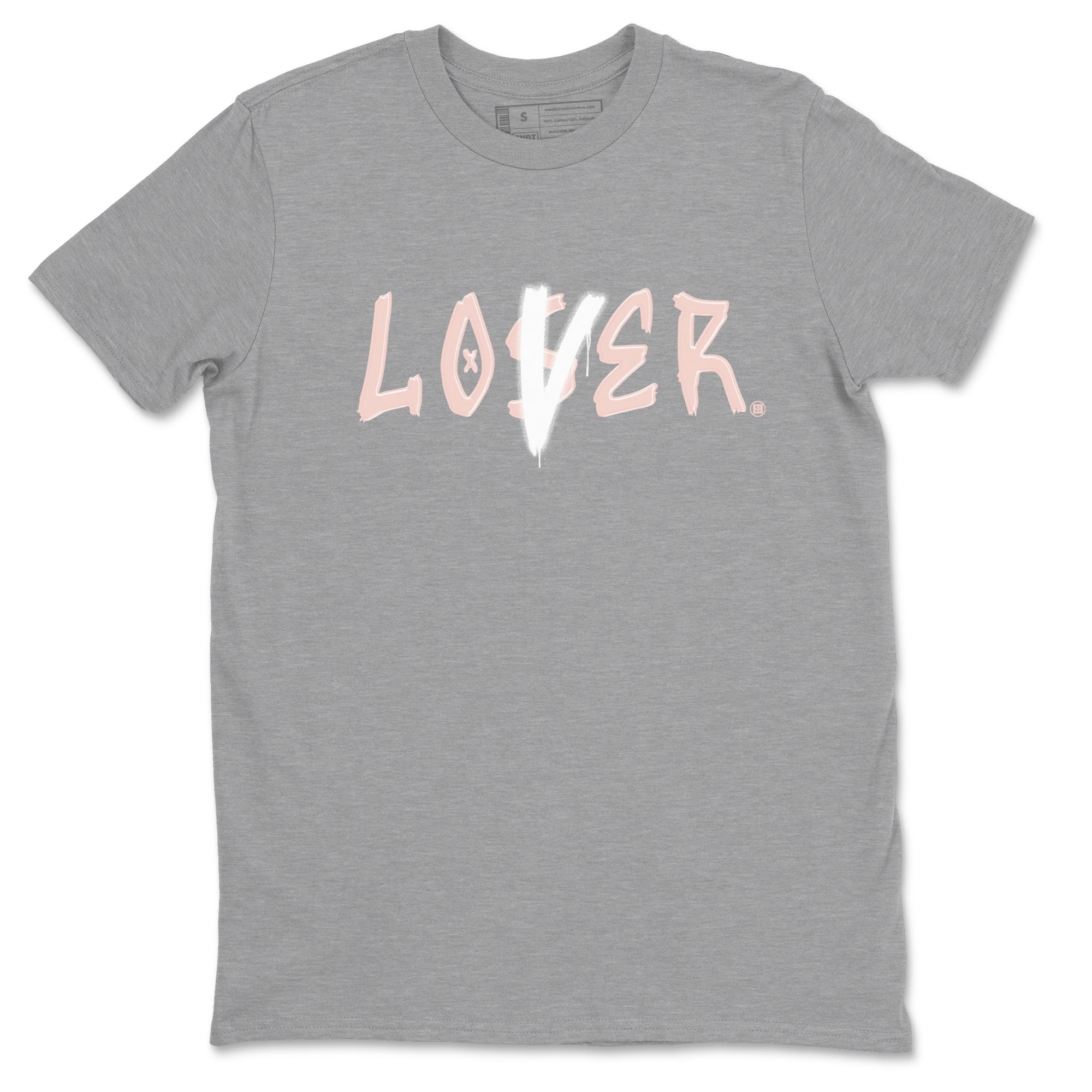 Air Jordan 11 Low Legend Pink shirts to match jordans Loser Lover sneaker match tees 11s Legend Pink SNRT Sneaker Tees streetwear brand Heather Grey 2 unisex cotton tee