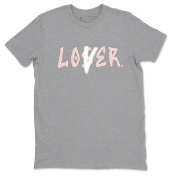 Air Jordan 11 Low Legend Pink shirts to match jordans Loser Lover sneaker match tees 11s Legend Pink SNRT Sneaker Tees streetwear brand Heather Grey 2 unisex cotton tee
