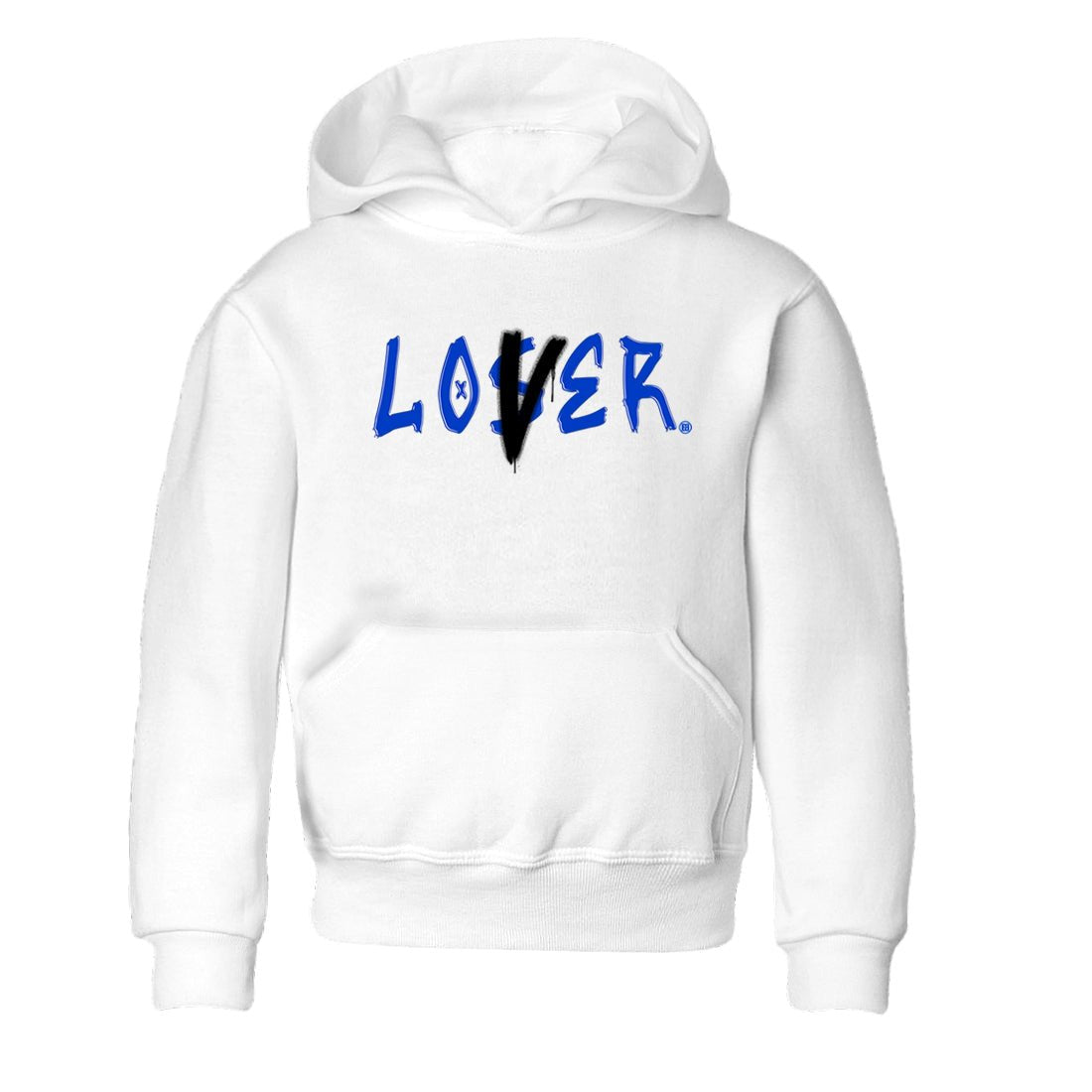 12s Blueberry shirts to match jordans Loser Lover best t shirts to wear with jordans AJ12 White & Game Royal match shoes to clothes SNRT Sneaker Tees Youth Baby White 2 tee