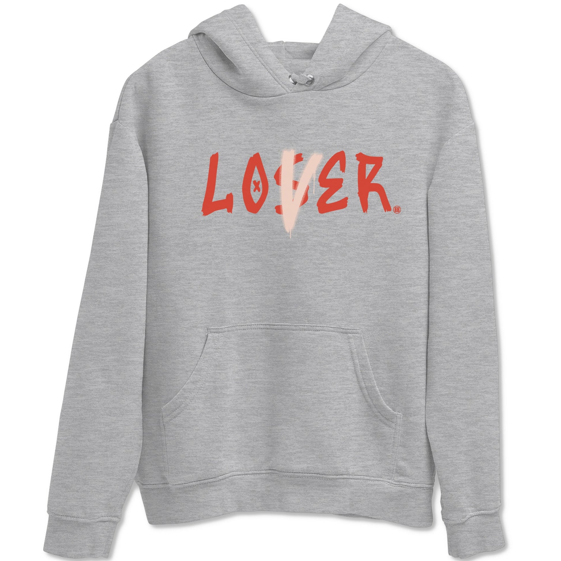 13s Dune Red shirts to match jordans Loser Lover sneaker match tees Air Jordan 13 Dune Red SNRT Sneaker Tees streetwear brand Heather Grey 2 unisex cotton tee