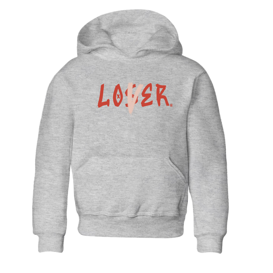 13s Dune Red shirts to match jordans Loser Lover sneaker match tees Air Jordan 13 Dune Red SNRT Sneaker Tees streetwear brand Baby and Youth Heather Grey 2 cotton tee