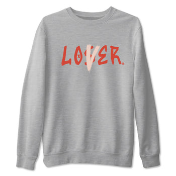 13s Dune Red shirts to match jordans Loser Lover sneaker match tees Air Jordan 13 Dune Red SNRT Sneaker Tees streetwear brand Heather Grey 2 unisex cotton tee