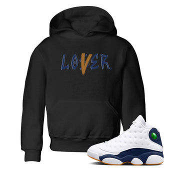 Air Jordan 13 Midnight Navy shirts to match jordans Loser Lover sneaker match tees 13 Midnight Navy SNRT Sneaker Release Tees Youth Baby Black 1 crew neck shirts