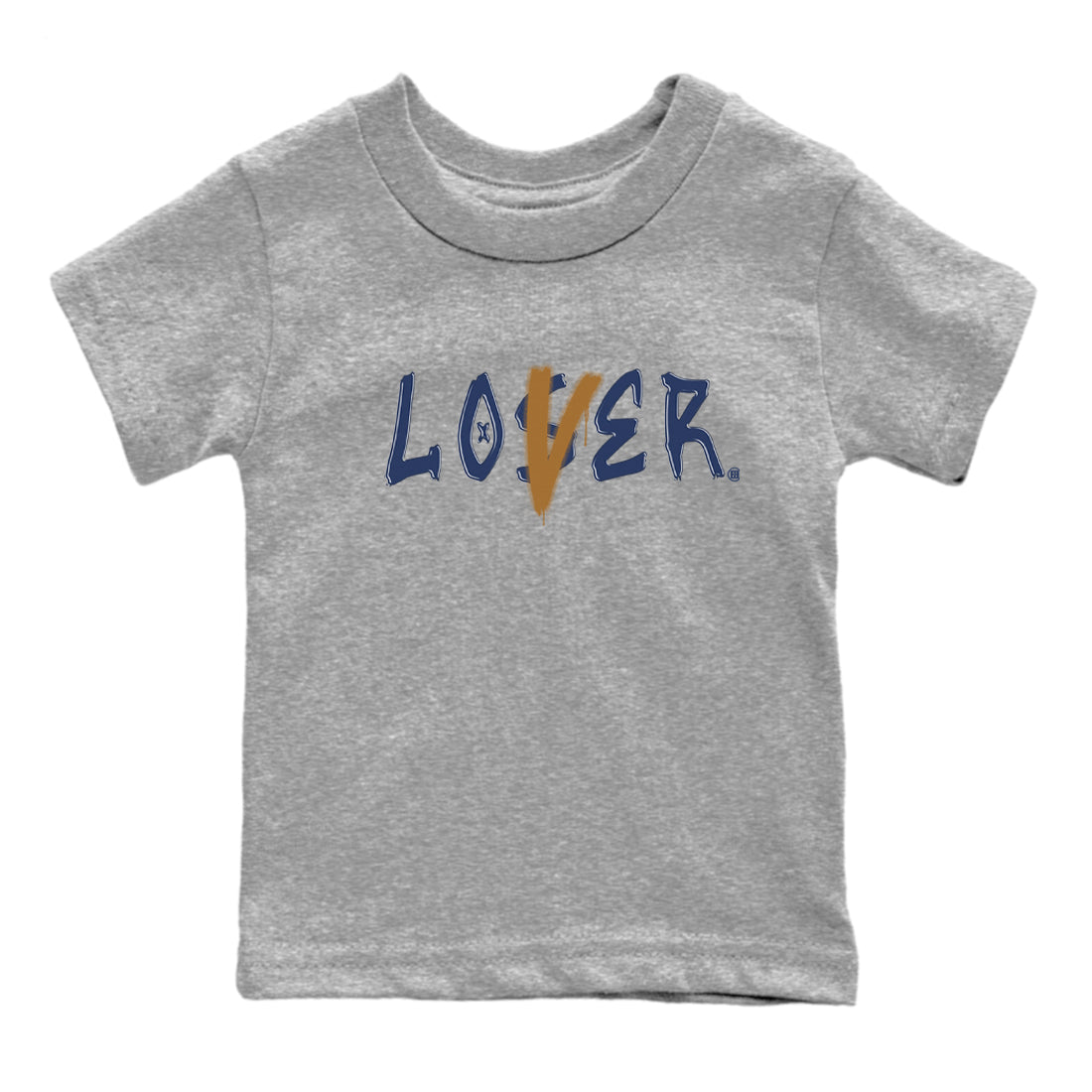 Air Jordan 13 Midnight Navy shirts to match jordans Loser Lover sneaker match tees 13 Midnight Navy SNRT Sneaker Release Tees Youth Baby Heather Grey 2 crew neck shirts