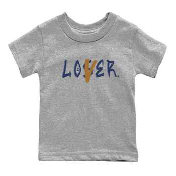 Air Jordan 13 Midnight Navy shirts to match jordans Loser Lover sneaker match tees 13 Midnight Navy SNRT Sneaker Release Tees Youth Baby Heather Grey 2 crew neck shirts