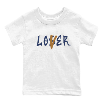 Air Jordan 13 Midnight Navy shirts to match jordans Loser Lover sneaker match tees 13 Midnight Navy SNRT Sneaker Release Tees Youth Baby White 2 crew neck shirts