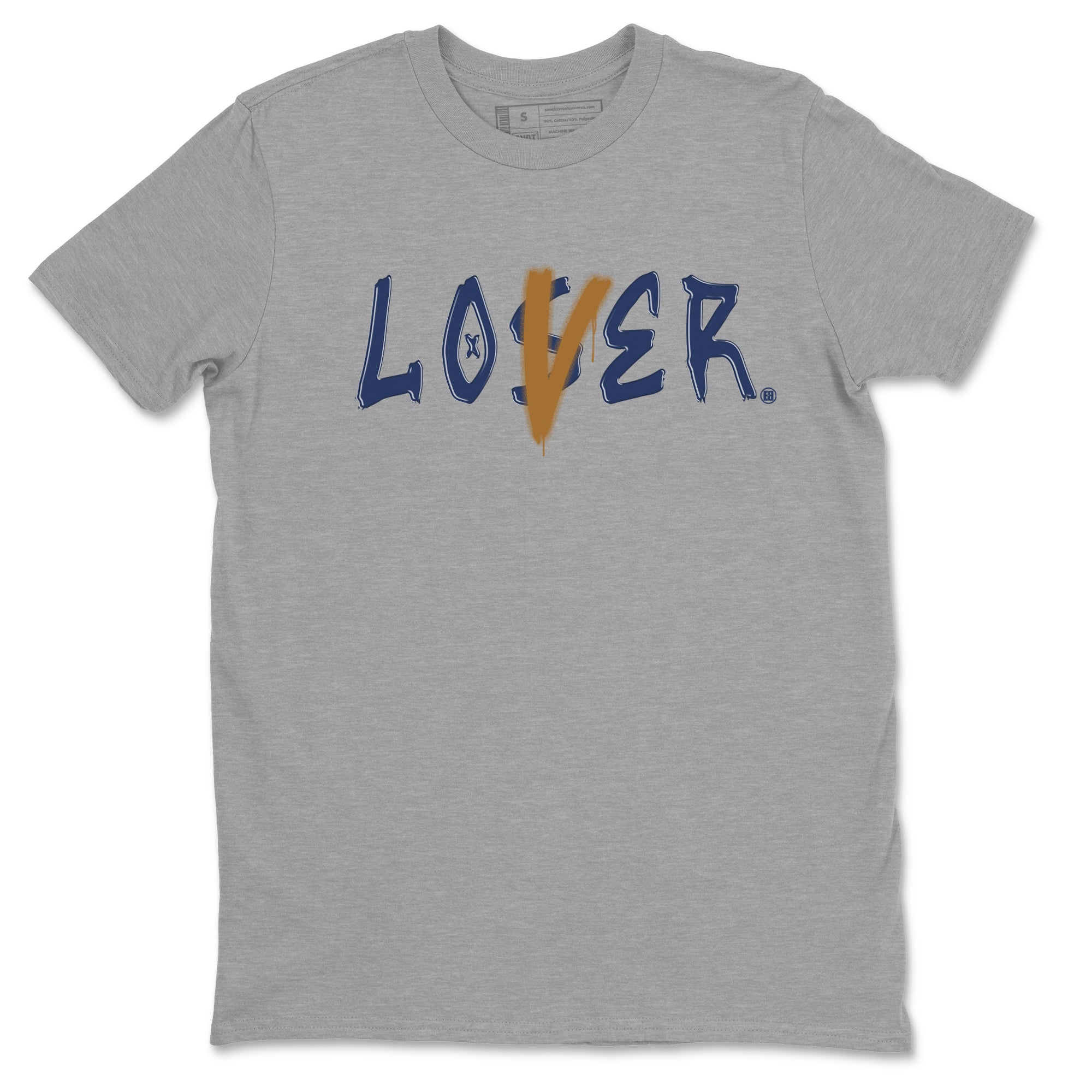 Air Jordan 13 Midnight Navy shirts to match jordans Loser Lover sneaker match tees 13 Midnight Navy SNRT Sneaker Release Tees unisex cotton Heather Grey 2 crew neck shirts