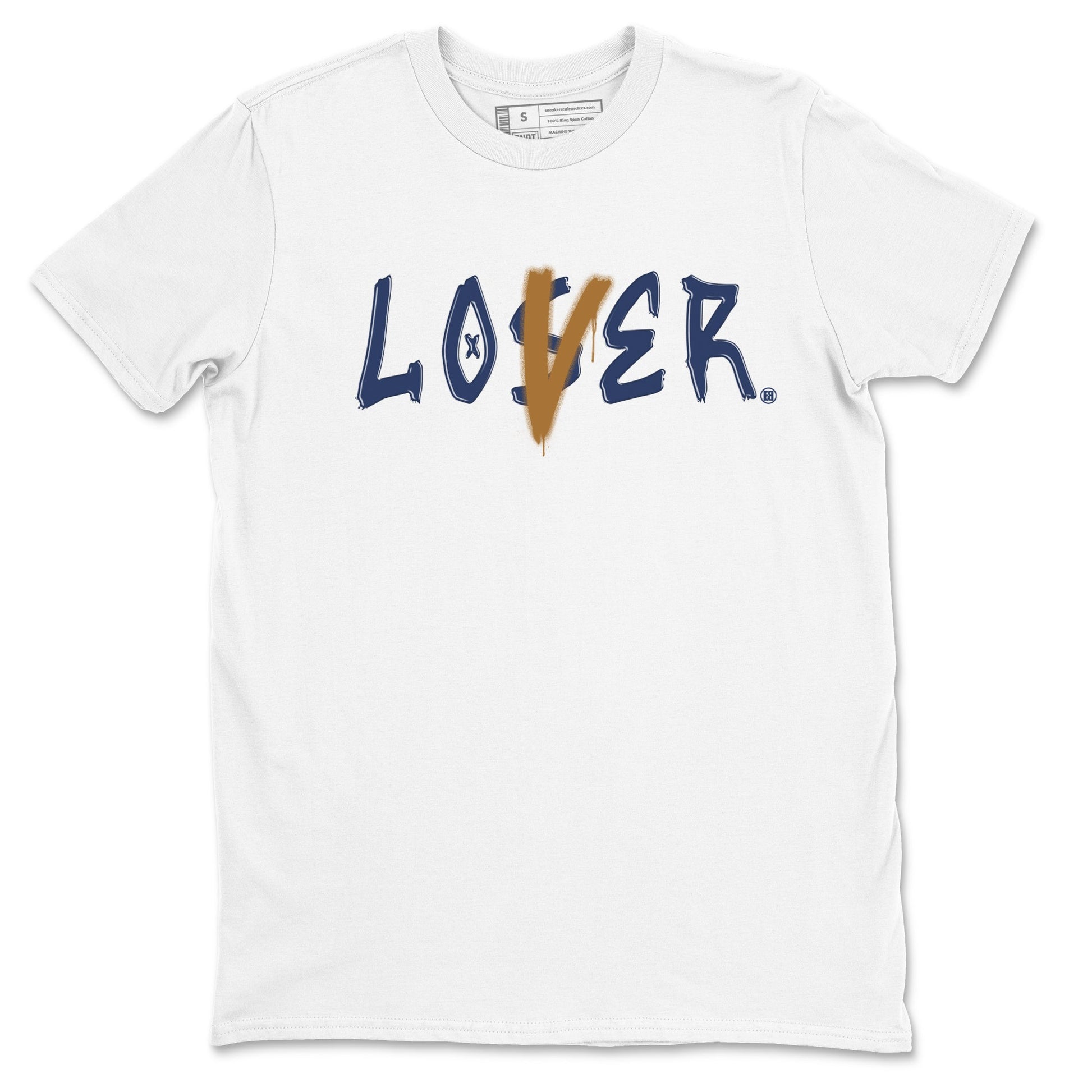 Air Jordan 13 Midnight Navy shirts to match jordans Loser Lover sneaker match tees 13 Midnight Navy SNRT Sneaker Release Tees unisex cotton White 2 crew neck shirts