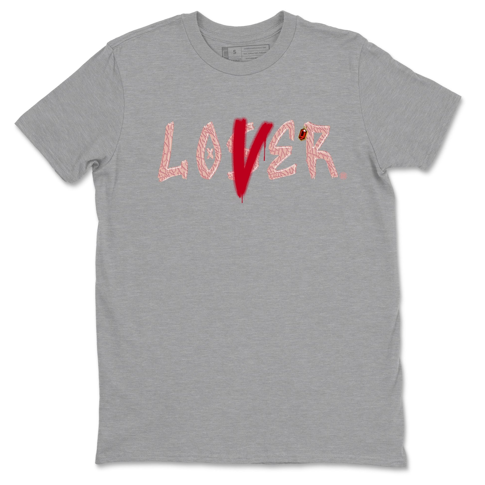 Air Jordan 3 "Treat Yourself" Washed Coral shirts to Special Valentine's Day Loser Lover sneaker match tees Jordan 3 Valentine's Day best t shirts to wear with jordans SNRT Sneaker Tees Graphic Tee Heather Grey 2 shirts