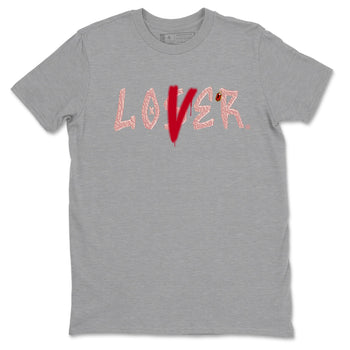 Air Jordan 3 "Treat Yourself" Washed Coral shirts to Special Valentine's Day Loser Lover sneaker match tees Jordan 3 Valentine's Day best t shirts to wear with jordans SNRT Sneaker Tees Graphic Tee Heather Grey 2 shirts