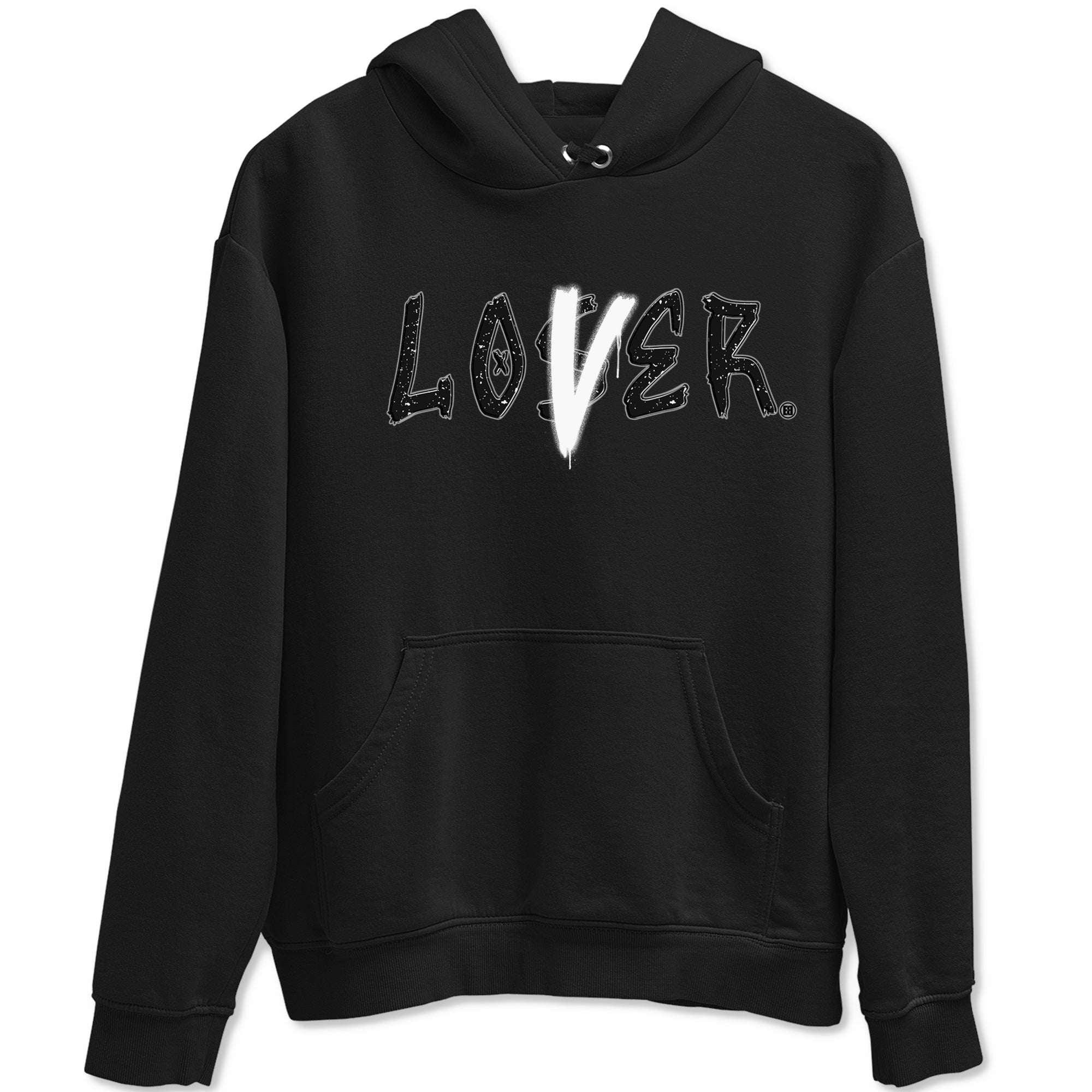 4s Fear shirts to match jordans Loser Lover sneaker match tees Air Jordan 4 Retro Fear match shoes to clothes SNRT Sneaker Tees unisex cotton Black 2 shirts