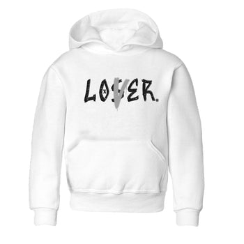 4s Fear shirts to match jordans Loser Lover sneaker match tees Air Jordan 4 Retro Fear match shoes to clothes SNRT Sneaker Tees Youth Baby White 2 tee