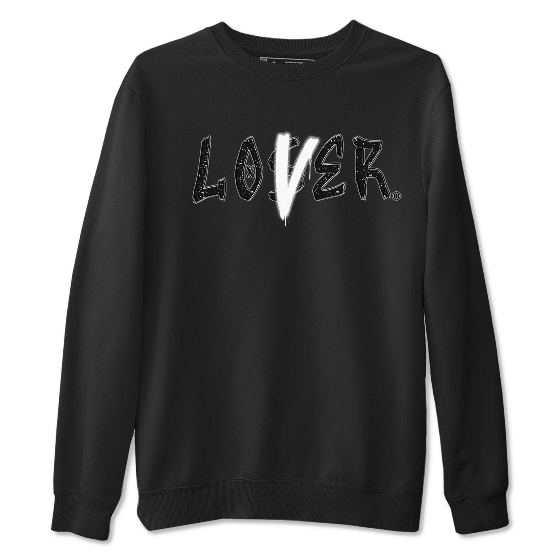 4s Fear shirts to match jordans Loser Lover sneaker match tees Air Jordan 4 Retro Fear match shoes to clothes SNRT Sneaker Tees unisex cotton Black 2 shirts
