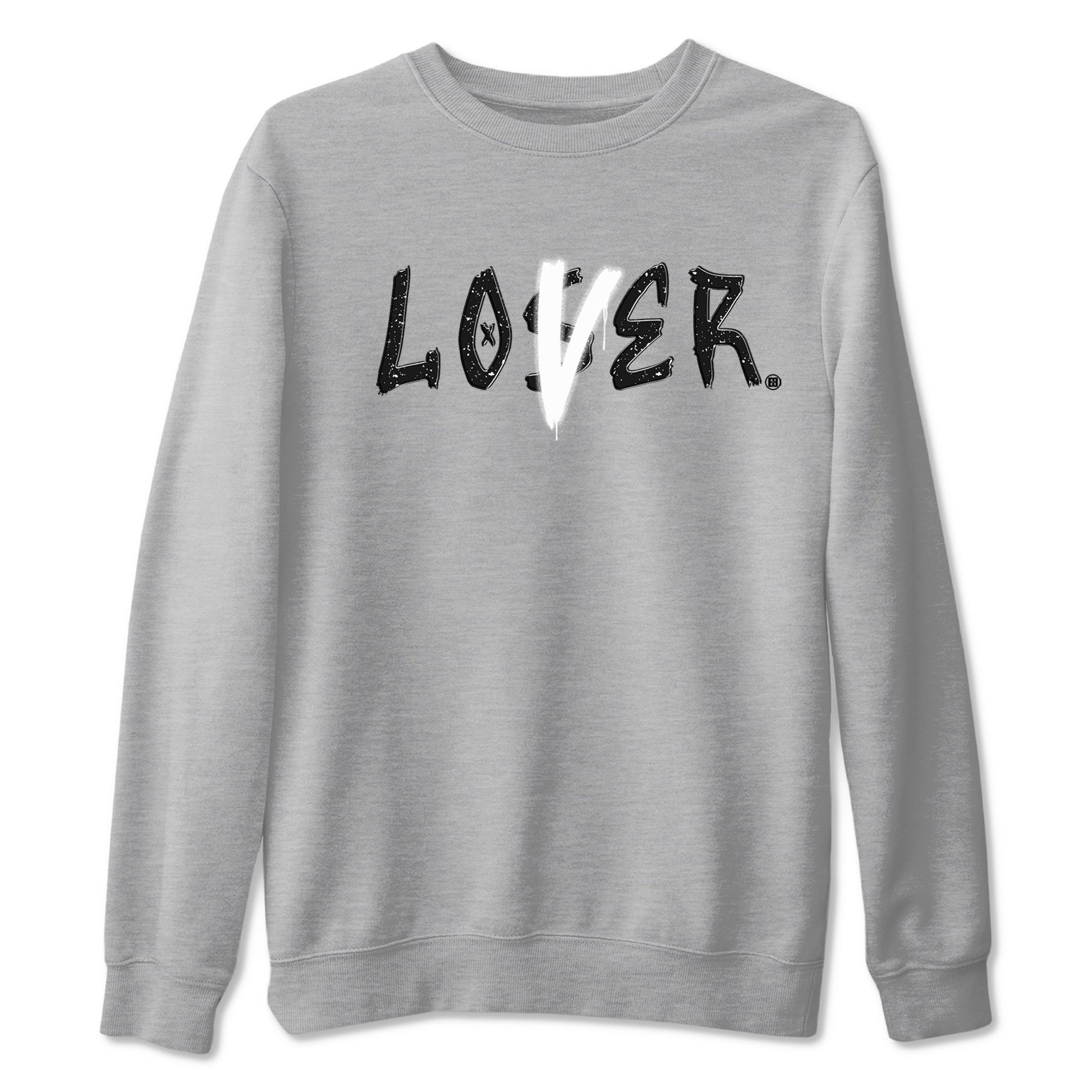 4s Fear shirts to match jordans Loser Lover sneaker match tees Air Jordan 4 Retro Fear match shoes to clothes SNRT Sneaker Tees unisex cotton Heather Grey 2 shirts
