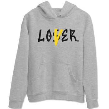 Air Jordan 4 Retro Vivid Sulfur shirt to match jordans Loser Lover sneaker tees 4s Vivid Sulfur SNRT Sneaker Release Tees unisex cotton Heather Grey 2 crew neck shirt