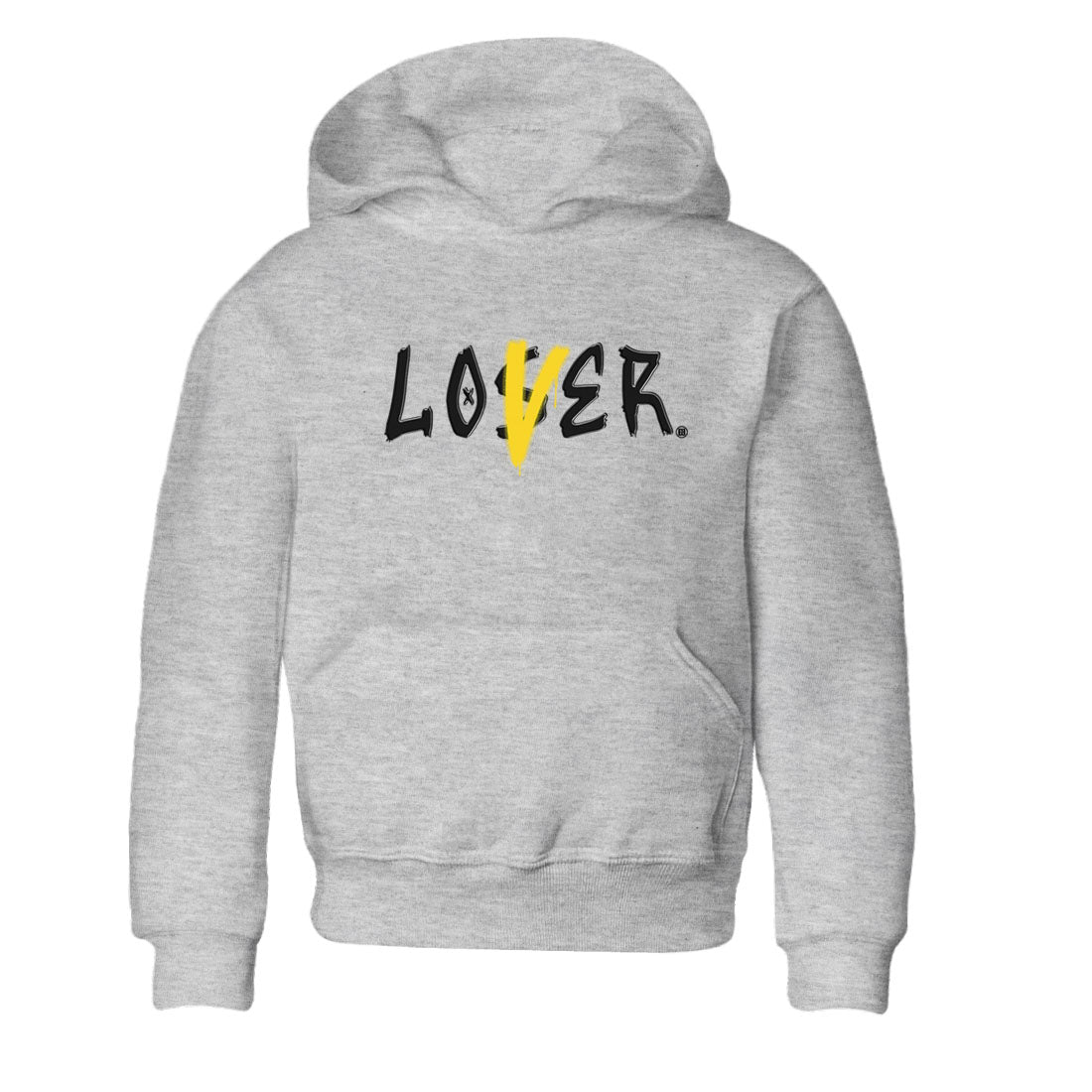Air Jordan 4 Retro Vivid Sulfur shirt to match jordans Loser Lover sneaker tees 4s Vivid Sulfur SNRT Sneaker release tees baby toddler Heather Grey 2 cotton Shirt