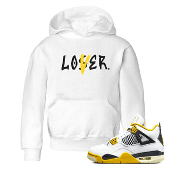 Air Jordan 4 Retro Vivid Sulfur shirt to match jordans Loser Lover sneaker tees 4s Vivid Sulfur SNRT Sneaker release tees baby toddler White 1 cotton Shirt