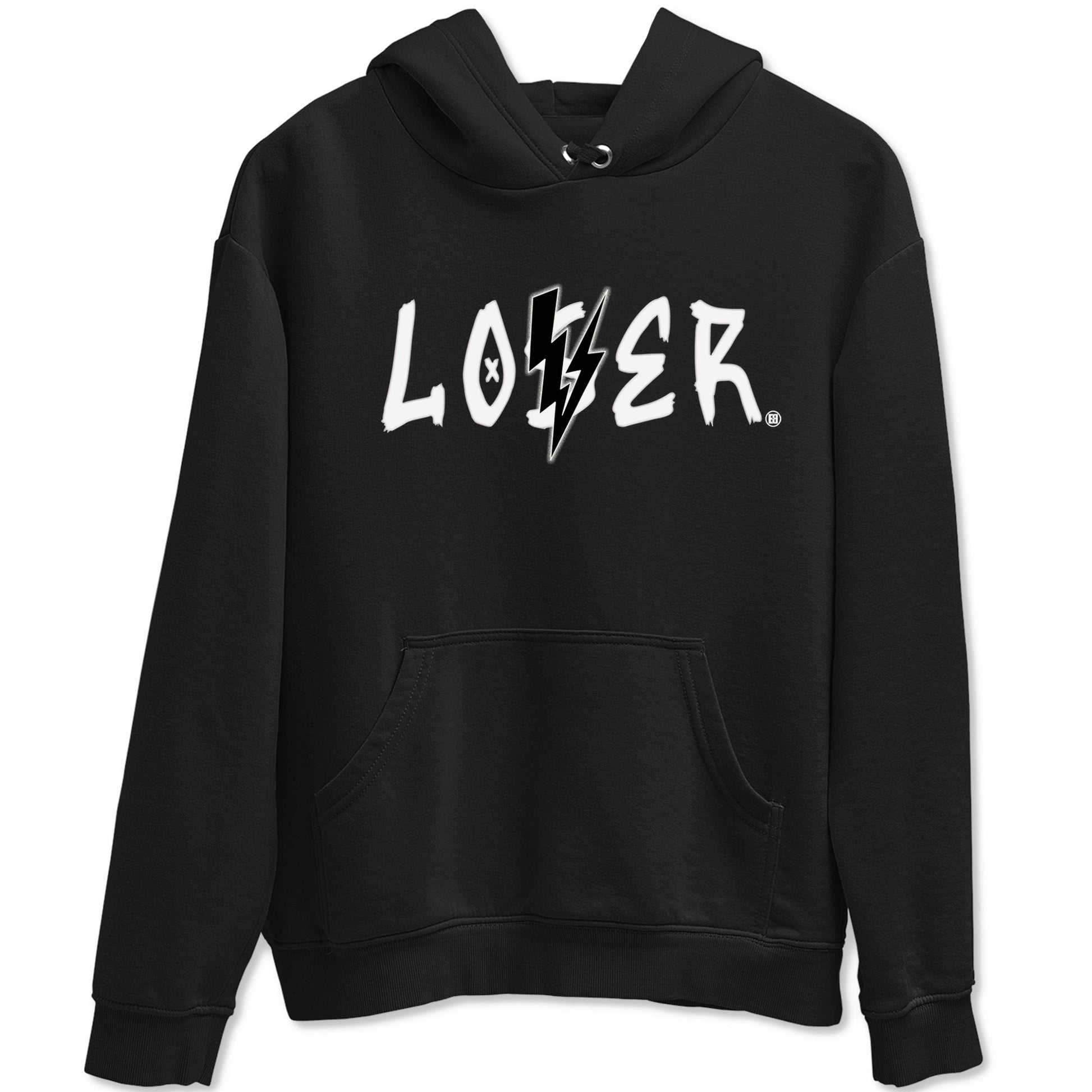 Air Jordan 4 White Thunder shirts to match jordans Loser Lover sneaker match tees Air Jordan 4 Retro White Thunder SNRT Sneaker Tees streetwear brand Black 2 unisex cotton tee