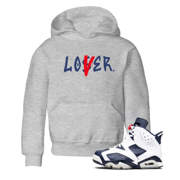 6s White And Midnight Navy shirts to match jordans Loser Lover sneaker match tees Air Jordan 6 White And Midnight Navy SNRT Sneaker Tees streetwear brand Baby and Youth Heather Grey 1 cotton tee