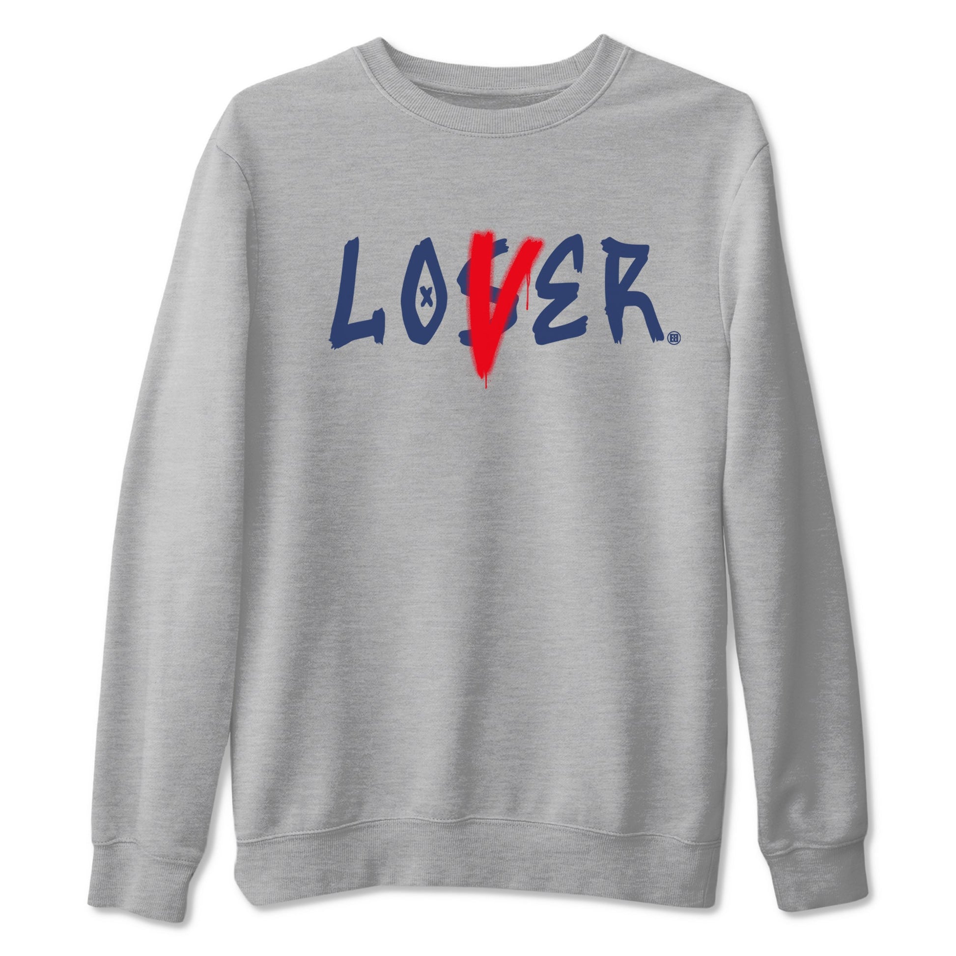 6s White And Midnight Navy shirts to match jordans Loser Lover sneaker match tees Air Jordan 6 White And Midnight Navy SNRT Sneaker Tees streetwear brand Heather Grey 2 unisex cotton tee