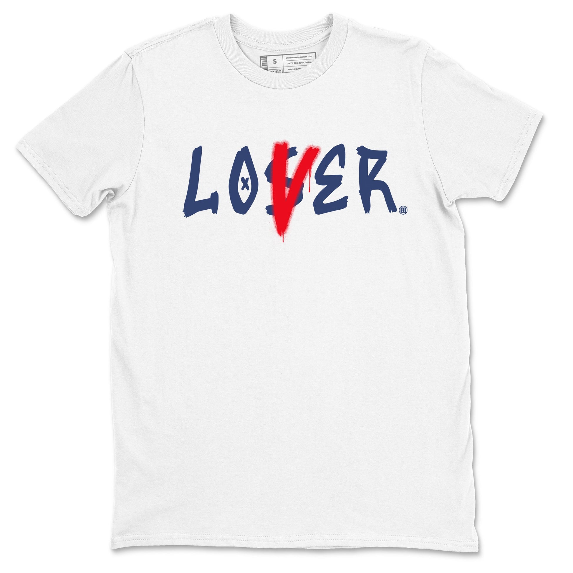 6s White And Midnight Navy shirts to match jordans Loser Lover sneaker match tees Air Jordan 6 White And Midnight Navy SNRT Sneaker Tees streetwear brand White 2 unisex cotton tee