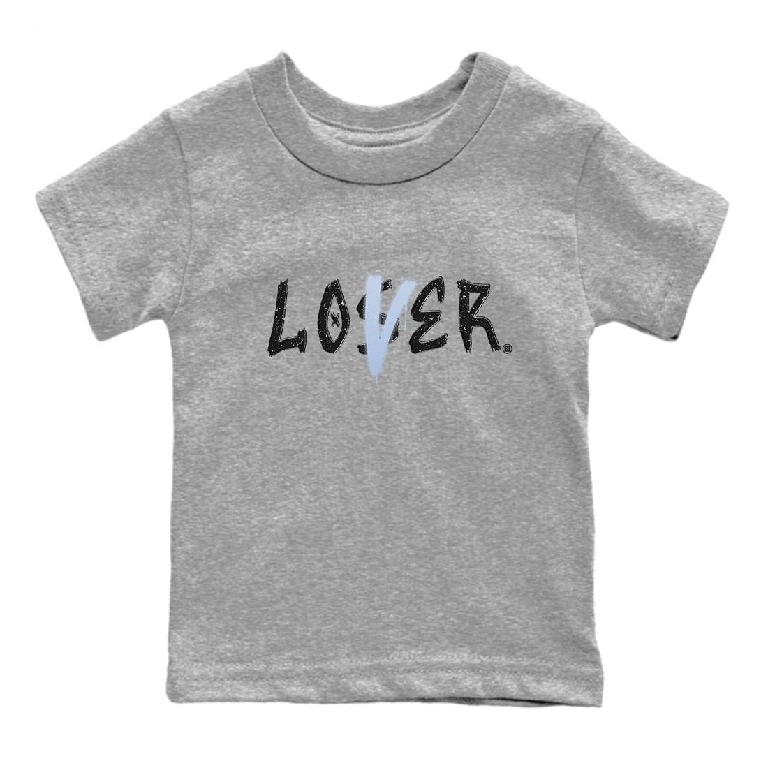 AJ6 White Black shirts to match jordans Loser Lover sneaker match tees Air Jordan 6 White Black SNRT Sneaker Tees streetwear brand Baby and Youth Heather Grey 2 cotton tee