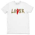 9s Olive shirts to match jordans Loser Lover sneaker match tees Air Jordan 9 Olive match shoes to clothes SNRT Sneaker Tees unisex cotton White 2 shirts